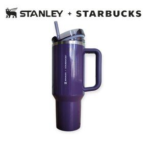 Stanley x Starbucks 40oz Tumbler – Plum / Dark Purple – New With Tags, 40oz